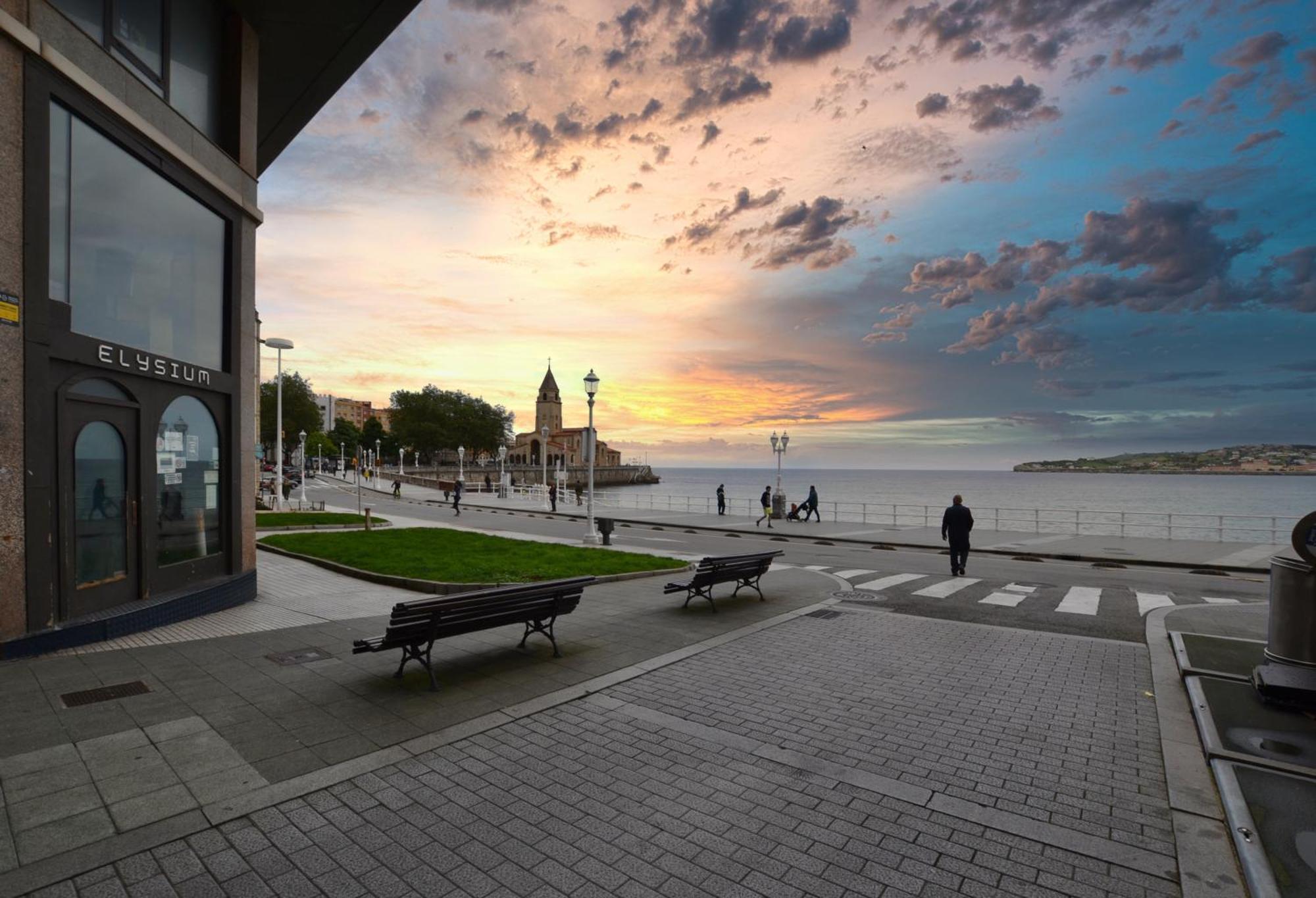 Sapore Di Sale - Garaje Grande Incluido - Centro Gijón Exteriér fotografie